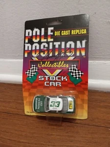 Leo Jackson Pole Position Stock Car Die cast Replica 1/64. Harry Gant Autograph. - Picture 1 of 4