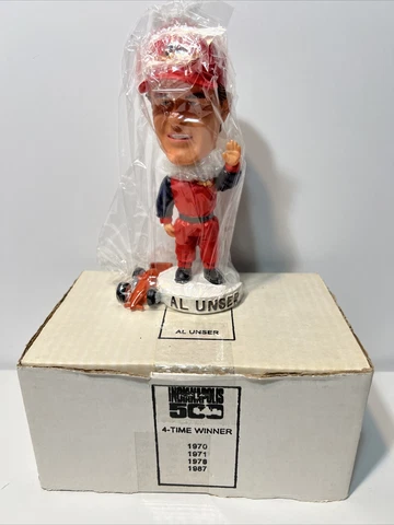 Pepsi Al Unser Indianapolis 500 4 Time Winner Bobblehead F301 Cover