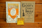Vintage Lot of  UKELELE Booklets & IL Trouatore Strings, How to Play Cord Books