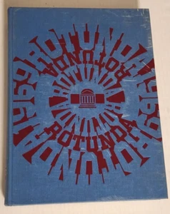 Vintage “Rotunda” SMU Texas Yearbook - 1969 Kathy Bates, Jerry LaVias & Bob Hope - Picture 1 of 8