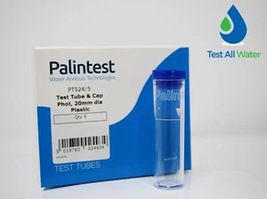 Palintest Round Plastic Test Tubes for Photometer - Picture 1 of 2