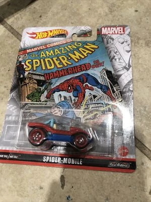 Tarjeta de cómic móvil Hammerhead Out de Hot Wheels Marvel The Amazing Spider-Man Foto 1 de 3