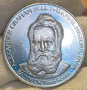 GETTONE $ ALEXANDER GRAHAM BELL PARCO STORICO NAZIONALE - Baddeck, Nuova Scozia - Foto 1 di 2