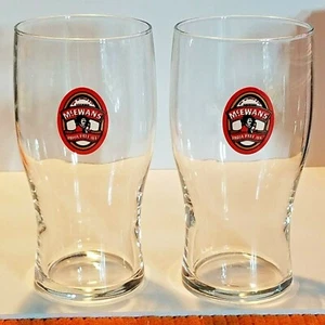 Lot of 2 McEwans India Pale Ale Beer Tulip Style Glasses 20 oz 6 1/4" Tall - Picture 1 of 2