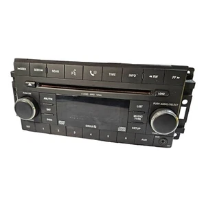 07  Jeep, Dodge XM Radio 6 Disc CD DVD Player w/Aux 05064920AF Face REQ OEM - Picture 1 of 5