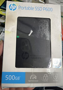 New HP Portable SSD P600 500GB - P/N 3XJ07AA#ABC