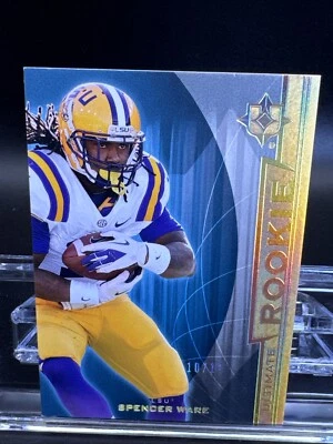 2013 Upper Deck Ultimate Collection #142 Spencer Ware Gold Spectrum #/10 - Image 1 of 3