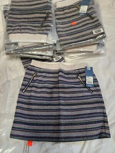 LOT OF 30 Genuine Kids Oshkosh GIRLS SZ 7/8 Metallic Tweed Skirts Nightfall NWT - Picture 1 of 10
