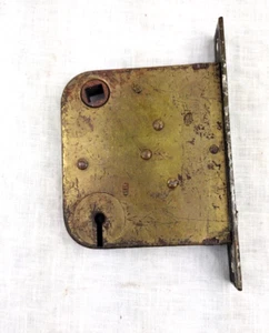 Antique Y&T Yale & Towne Brass Door Lock Mortise - NO KEY - Picture 1 of 3