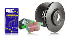 Ebc Rear Brake Kit Standard Discs & Greenstuff Pads For Rover 800 2.5 (96 > 00)