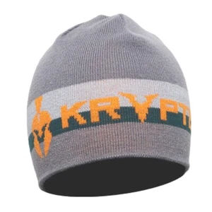 Kryptek Retro Acrylic/Spandex One Size Beanie, Color: Grey/Orange - Picture 1 of 3