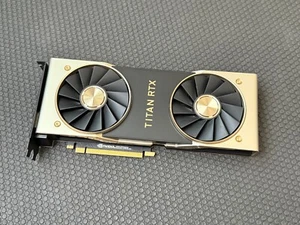 NVIDIA Titan RTX 24GB GDDR6 PCIe 3.0 CUDA Graphics Video Card - Zdjęcie 1 z 6