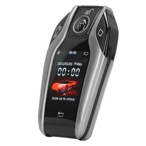 (Silver) Smart Remote Car Key Universal TK800+ LCD Touch Screen Smart Key - Picture 1 of 12