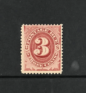 USA Scott # J24 F-VF OG HR 3c Postage Due US Stamp Cat $67 - Picture 1 of 2