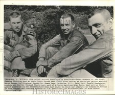 1963 Press Photo Members of the First Cavalry Division at South Korean Base