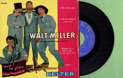 WALT MILLER / Sweet Georgia Brown, Tequila BELTER 50.245 Press Spain 1959 EP VG+ - Image 1 of 4