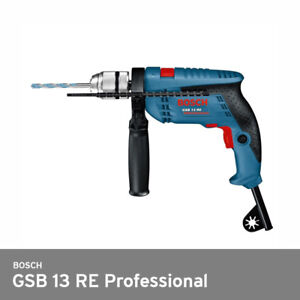 Bosch GSB 13 RE Professional Corded Drill 13mm 650W 100pcs Key 3.5lbs 220~240V