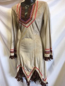 Native American Indian - Pocahontas Costume - L 16/18 - Picture 1 of 6