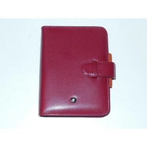 New Montblanc Boheme 6-Ring Red Pocket Organizer 35360 Calendar/Address Notebook - Picture 1 of 11