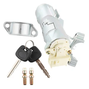Conjunto de cilindro de bloqueo de encendido con 2 llaves 45020-12-11 para Toyota Corolla 1998-02 - Imagen 1 de 12
