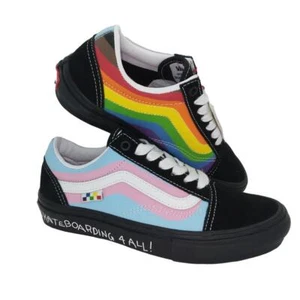 Vans Old Skool Unisex NEU mit Etikett Skate Pride Multi Sneaker - Gr. M4 / F5 1/2 - Bild 1 von 6