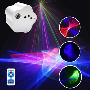 Aurora Laser Projector Stage Light LED RGB DJ Disco KTV Show Party Lighting