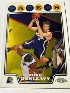 2008-09 Topps Chrome Basketball NBA Indiana Pacers Mike Dunleavy - Picture 1 of 1