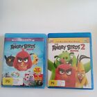 The Angry Birds Movie 1 & 2 (2 × Blu-ray) (region Free) (brand New) (unsealed)