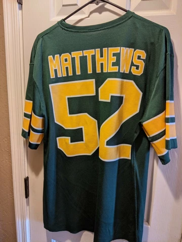Clay Mathews Green Bay Packers Reversible Jersey Size  XL? Cover