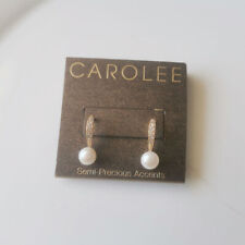 New Carolee Freshwater Pearl Drop Earrings Gift Fashion Women Party Show Jewelry