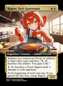 Ragost, Deft Gastronaut - MTG Anime Custom Playtest - Picture 1 of 1