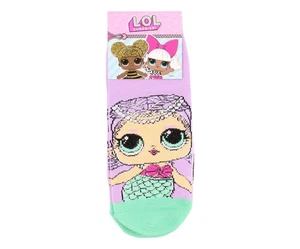 Lol Surprise Lets Be Friends Mermaid Girls Socks Size 6/8.5, Color: Multi-color - Picture 1 of 2