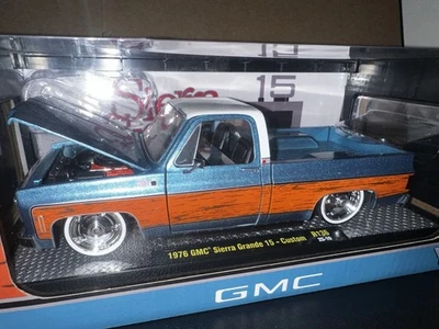 M2 Machine 1976 GMC Sierra Grande 15 1/24 Scale - NEXT DAY SHIP 📦 - Image 1 of 4