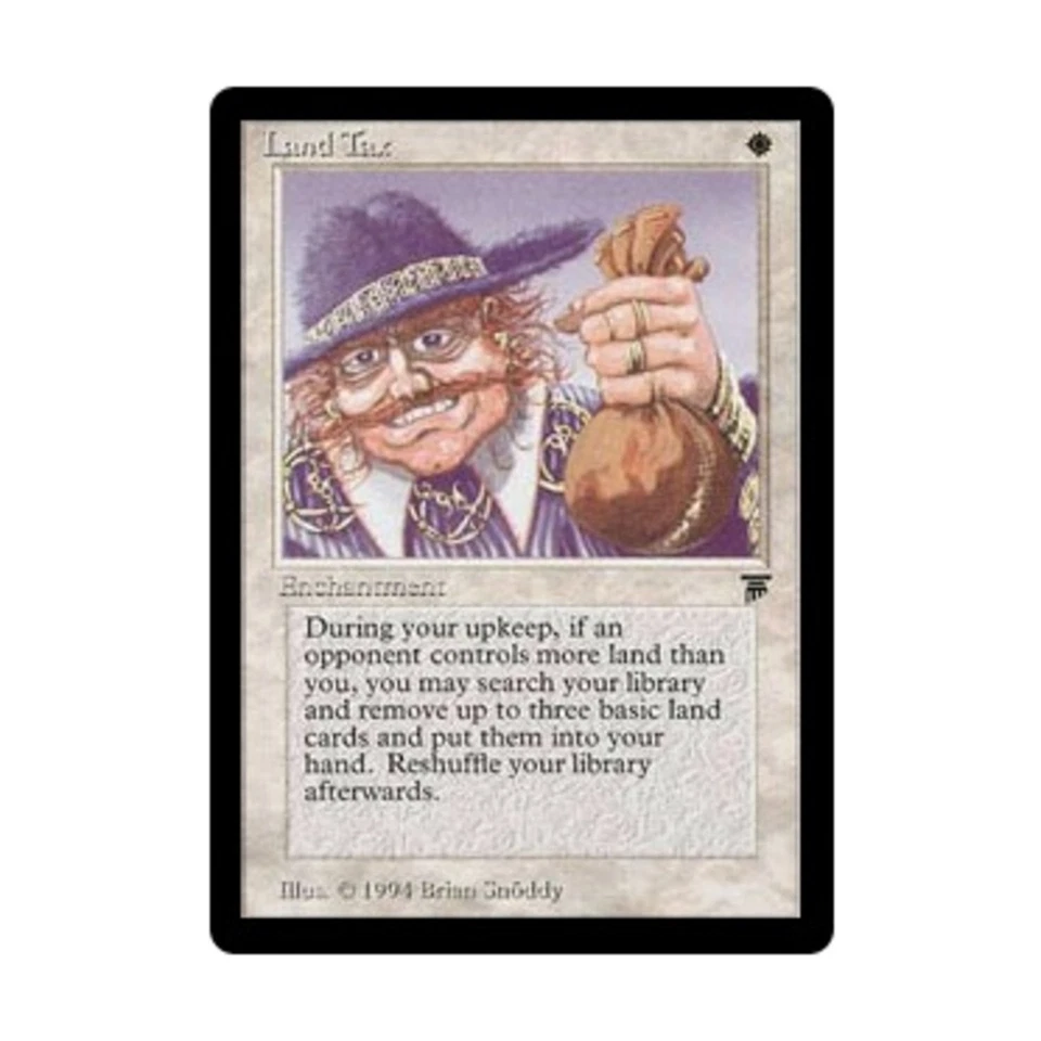 WOTC MtG Legends Land Tax (U) Fair - Image 1 of 1