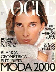 VOGUE Magazine Spain January 2000 ROSARIO NADAL Georgina Grenville BIMBA BOSè - Picture 1 of 7