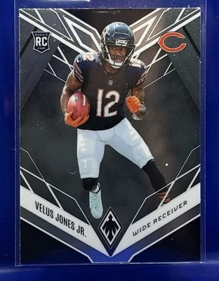 2022 Panini Phoenix Velus Jones Jr #130 Rookie RC Chicago Bears - Image 1 of 2
