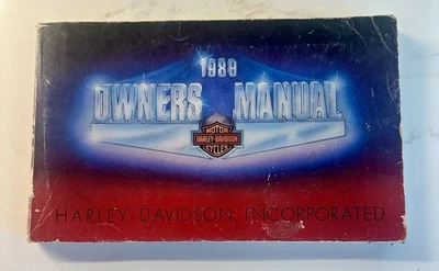 Harley-Davidson 1989 manual del propietario PN# 99466-89 Foto 1 de 3