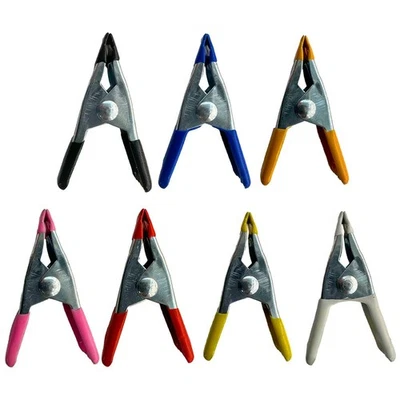 Reliable Metalgalvanized Spring Clamps for Carpenter's Needs 2 inch Size - Image 1 of 4