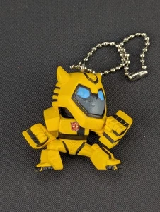 Transformers Animated Takara Bumblebee Keychain RARE Japanese 2010 Gacha - Picture 1 of 2