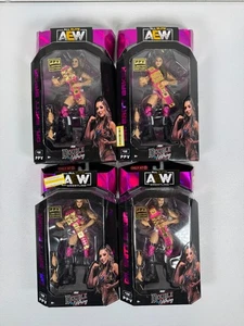 Figurine AEW Unrivaled Dr. Britt Baker #02 Double or Nothing - Lotto di 4 - Foto 1 di 6