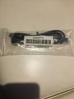 MOTOROLA  BLACK SKN6371C 1M MINI USB DATA CABLE FOR MOBILE PHONES AND DEVICES - Image 1 of 3