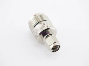 Coax Adapter SMA Male to UHF Female RF Connector - USA Ham Seller - Picture 1 of 2