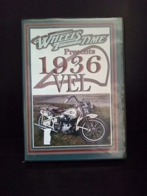 WHEELS THROUGH TIME 1936 VEL Movie DVD Motorcycle Bike ~ Shelf3 Foto 1 de 2