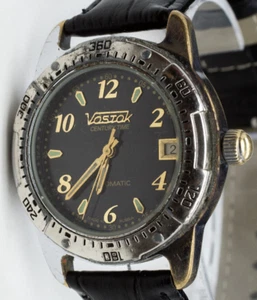 Reloj de pulsera vintage soviético VOSTOK "CENTURY TIME" para hombre URSS - Imagen 1 de 16