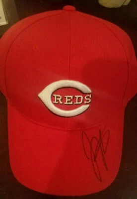 Joey Votto autographed Cincinnati Reds hat - Image 1 of 4