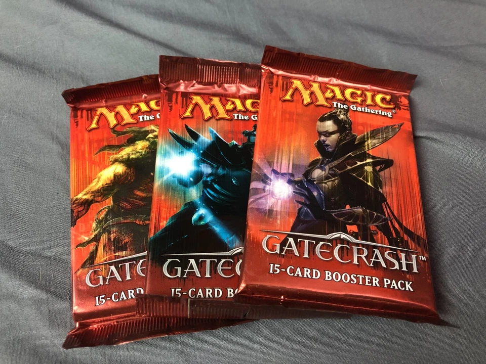 3x Gatecrash 15 Card Booster Packs (ENGLISH) FACTORY SEALED NEW MAGIC - Image 1 of 1