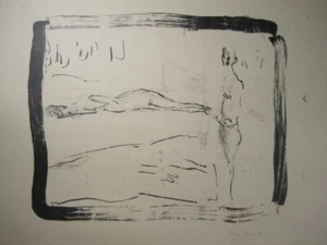 Klaus Arnold 1928-2009 Art Academy Karlsruhe Lithograph Hand Signed 1962 - Picture 1 of 10