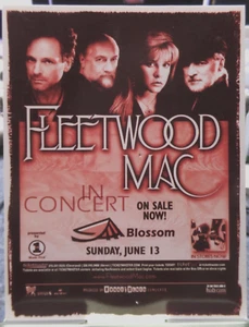 Fleetwood Mac 2004 Cleveland Concert Promo Postcard Sized Handout - Picture 1 of 2