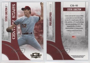 2008 Donruss Threads Century Stars Steve Carlton #CS-10 HOF
