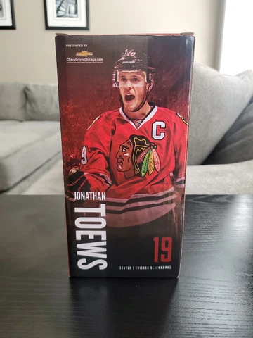 Chicago Blackhawks Jonathan Toews Bobblehead New in Original Box Cover